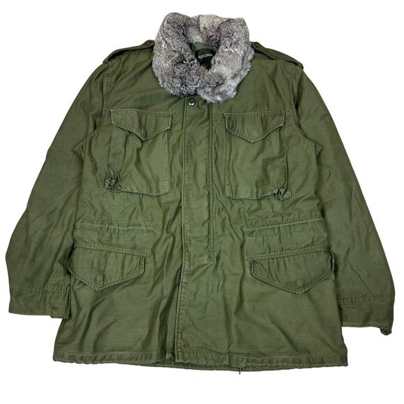 Reformation Castro Jacket M65 Women's M/L Military Utility - Picture 1 of 13